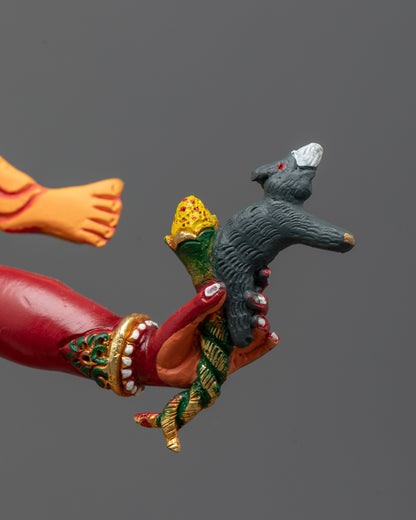 Ekajati, Rahula and Dorje Legpa Statue Set