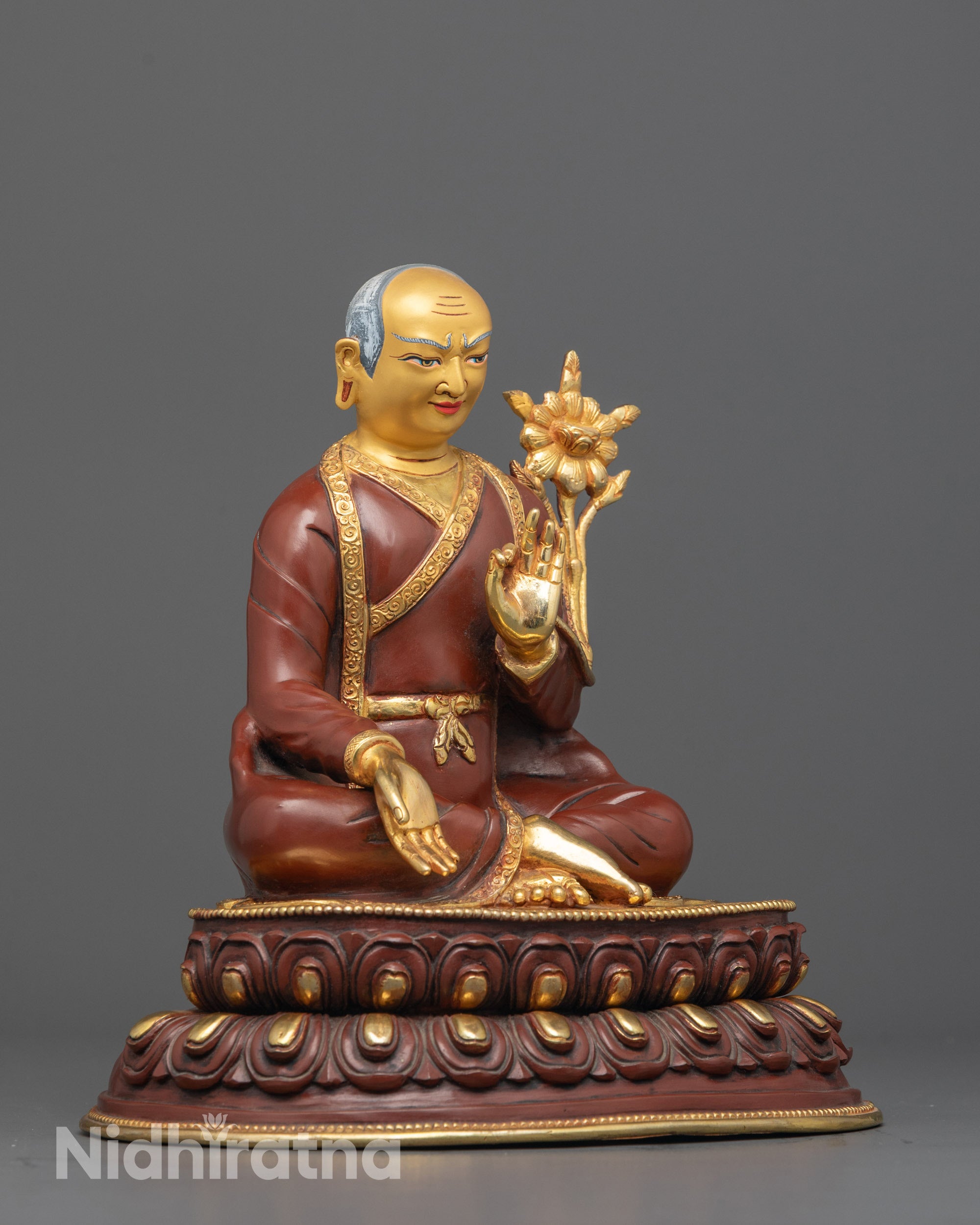 Artisan-Crafted Shakya Masters Set | Buddhist Spiritual Leaders