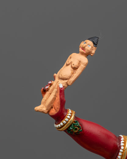 Ekajati, Rahula and Dorje Legpa Statue Set