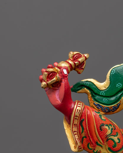 Ekajati, Rahula and Dorje Legpa Statue Set