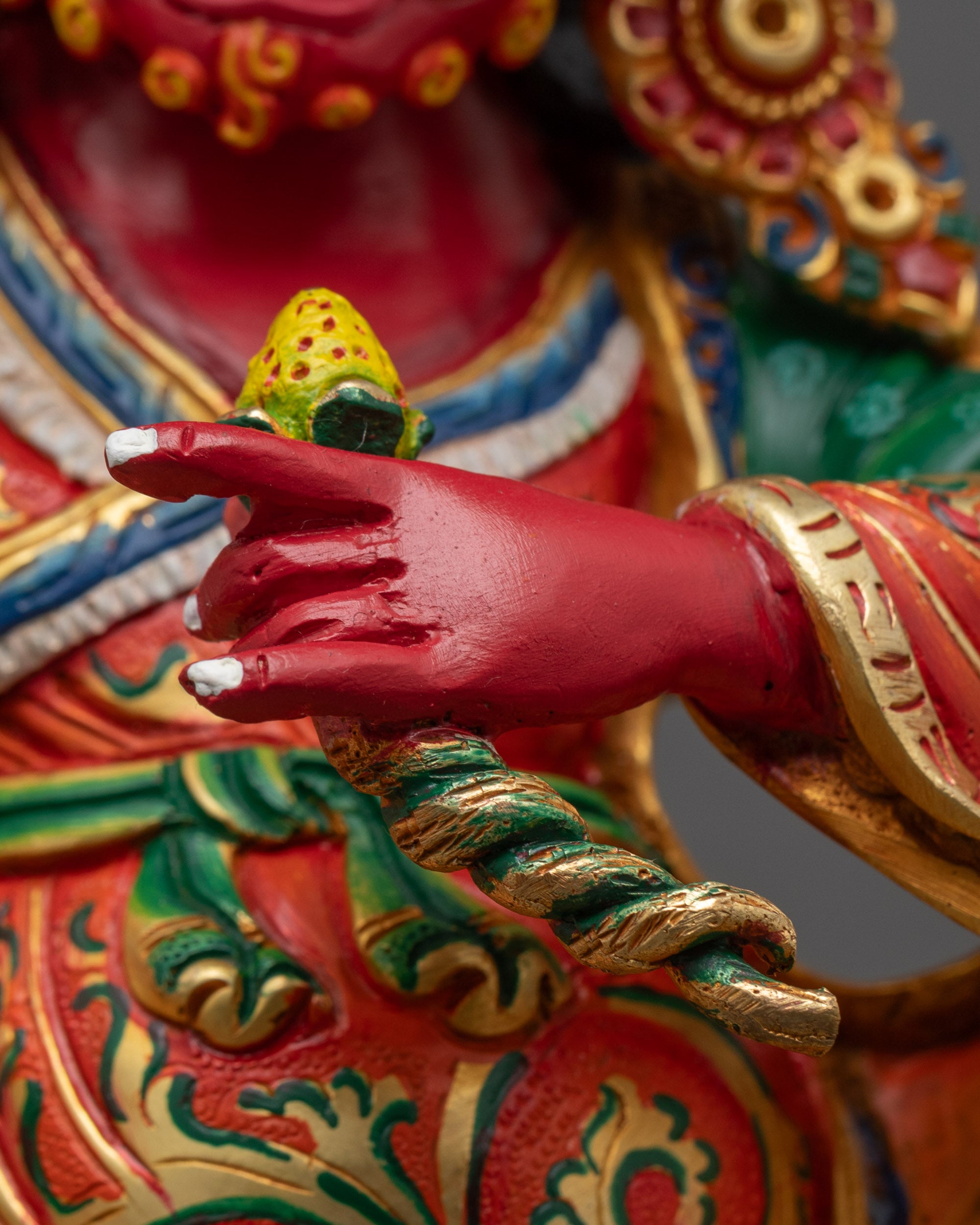 Ekajati, Rahula and Dorje Legpa Statue Set