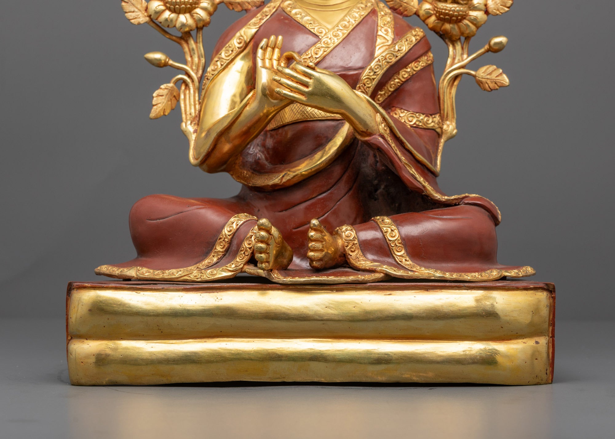 Nyamme Sherab Gyaltsen Statue | Buddhist Master Figure for Altars