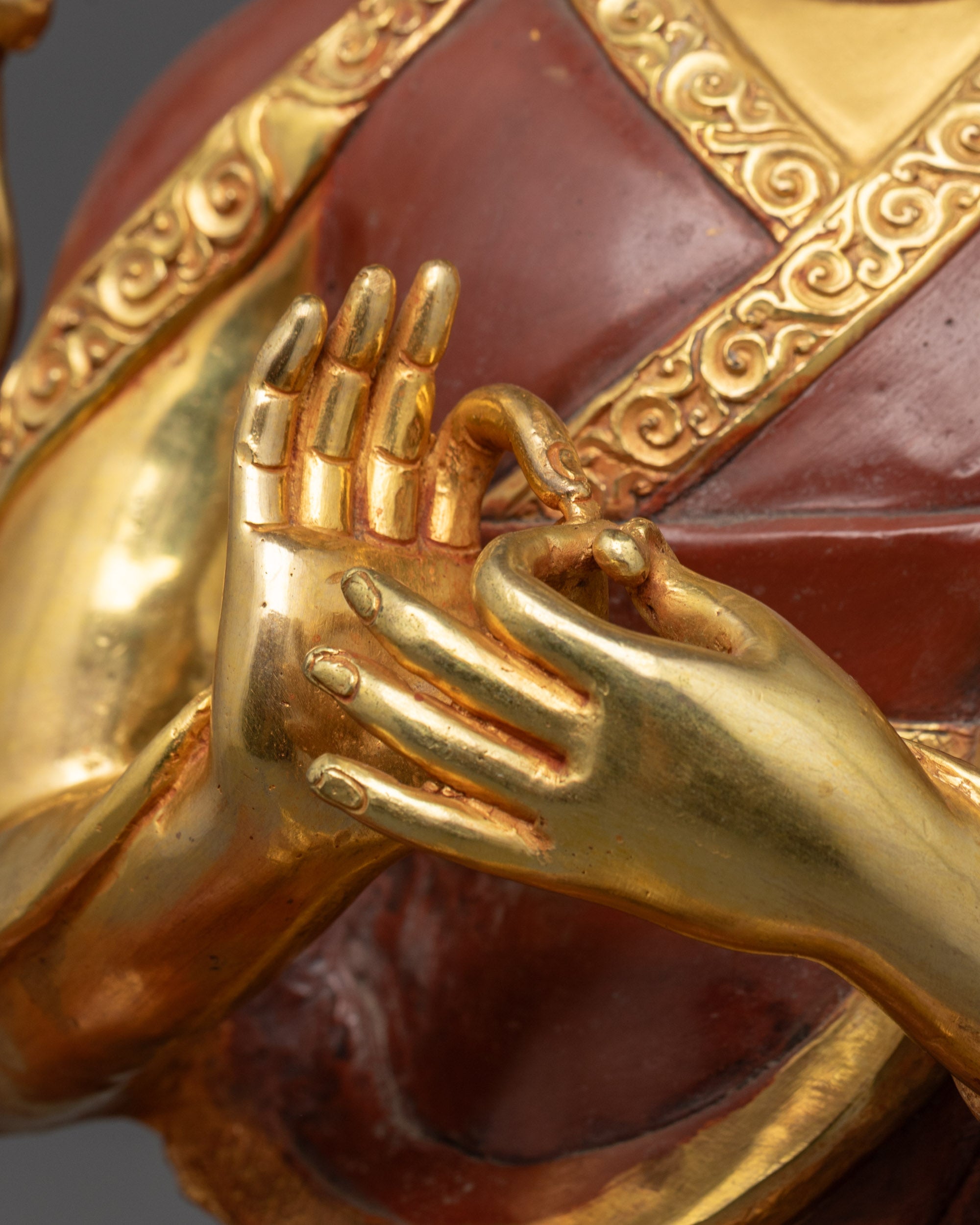 Nyamme Sherab Gyaltsen Statue | Buddhist Master Figure for Altars