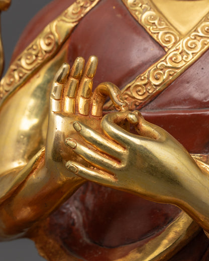 Nyamme Sherab Gyaltsen Statue | Buddhist Master Figure for Altars