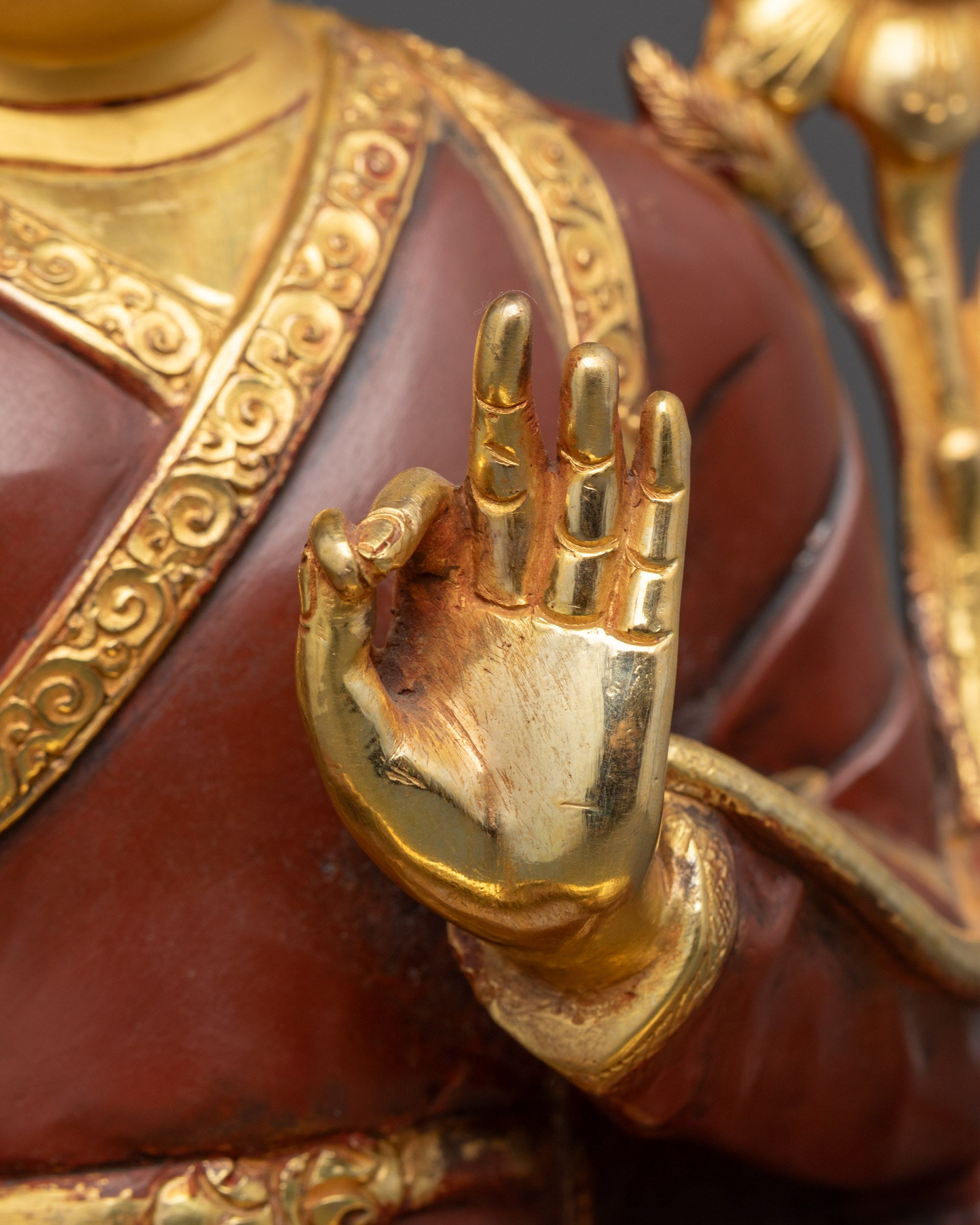 Artisan-Crafted Shakya Masters Set | Buddhist Spiritual Leaders