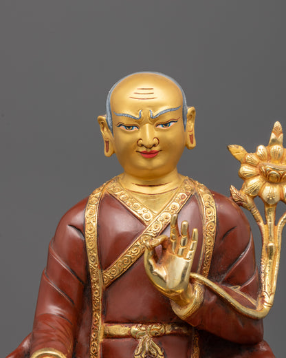 Artisan-Crafted Shakya Masters Set | Buddhist Spiritual Leaders