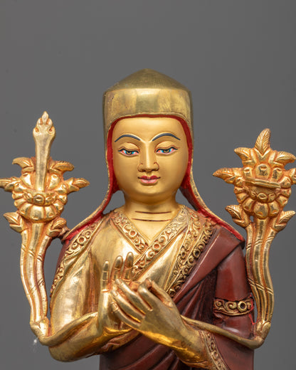 Artisan-Crafted Shakya Masters Set | Buddhist Spiritual Leaders