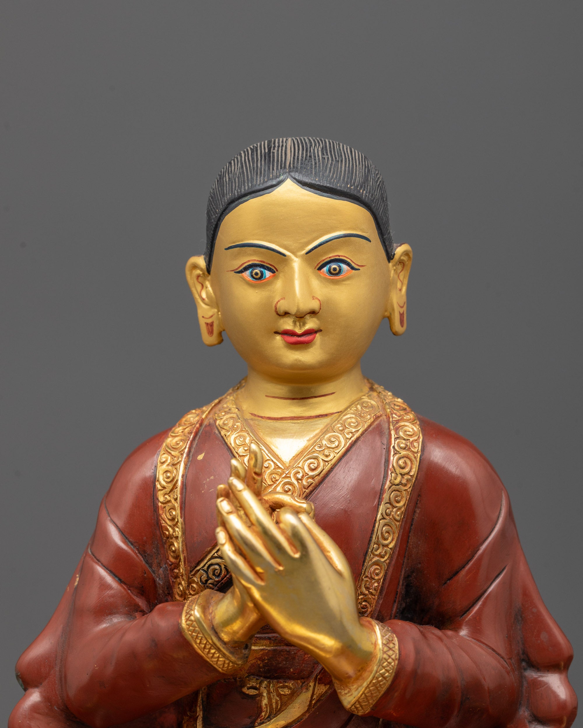 Artisan-Crafted Shakya Masters Set | Buddhist Spiritual Leaders