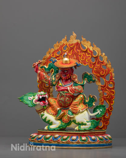 Ekajati, Rahula and Dorje Legpa Statue Set