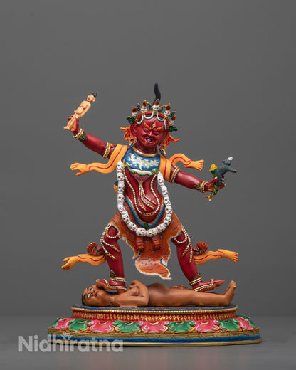 Ekajati, Rahula and Dorje Legpa Statue Set