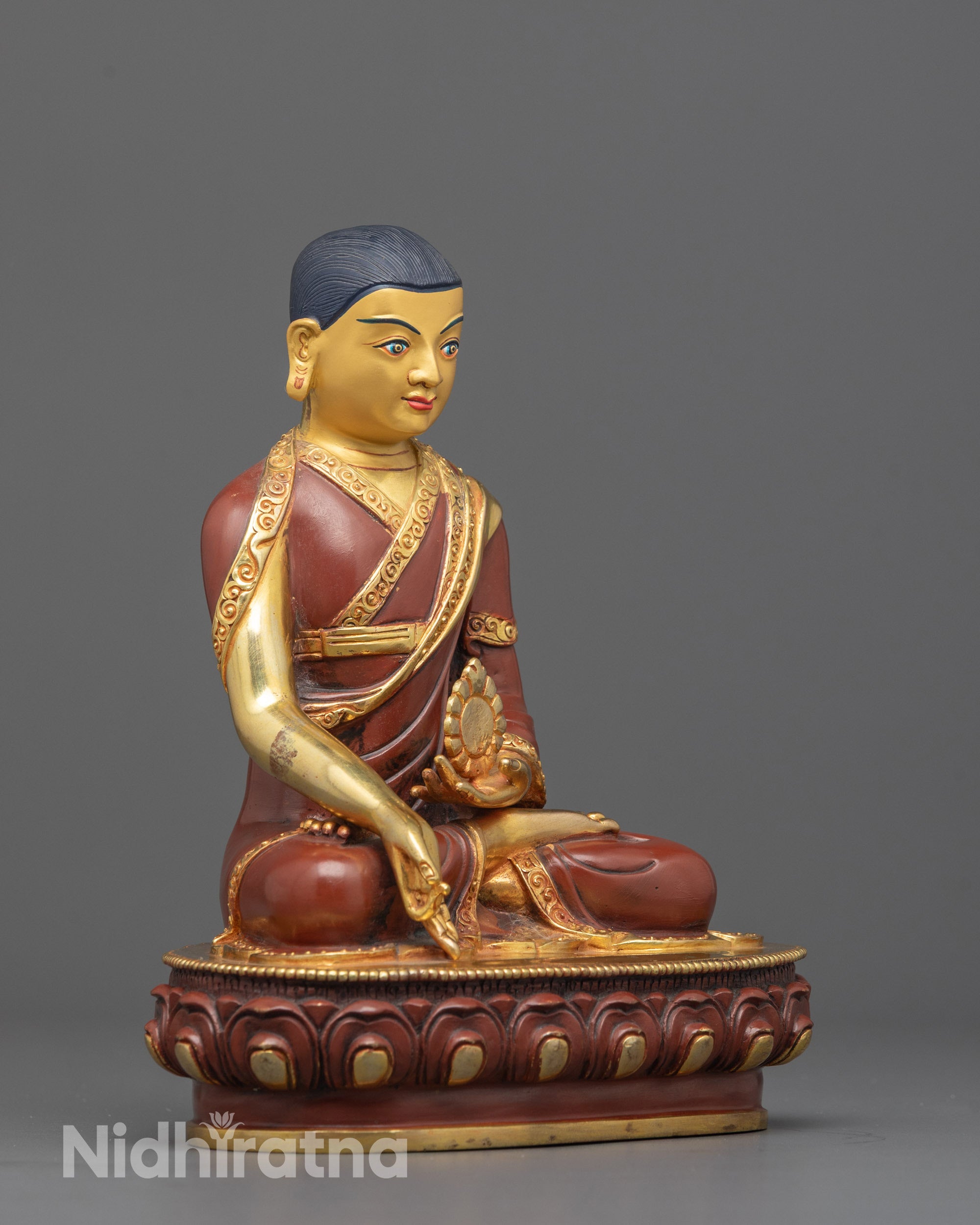 Artisan-Crafted Shakya Masters Set | Buddhist Spiritual Leaders