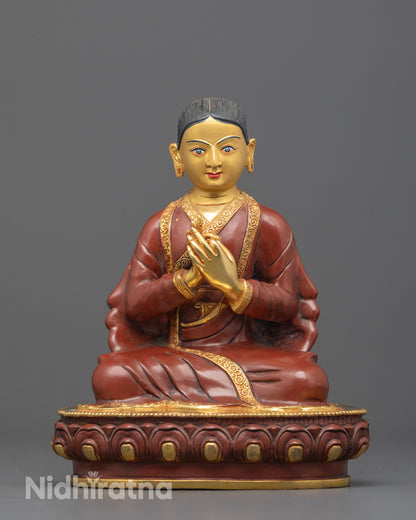 Artisan-Crafted Shakya Masters Set | Buddhist Spiritual Leaders