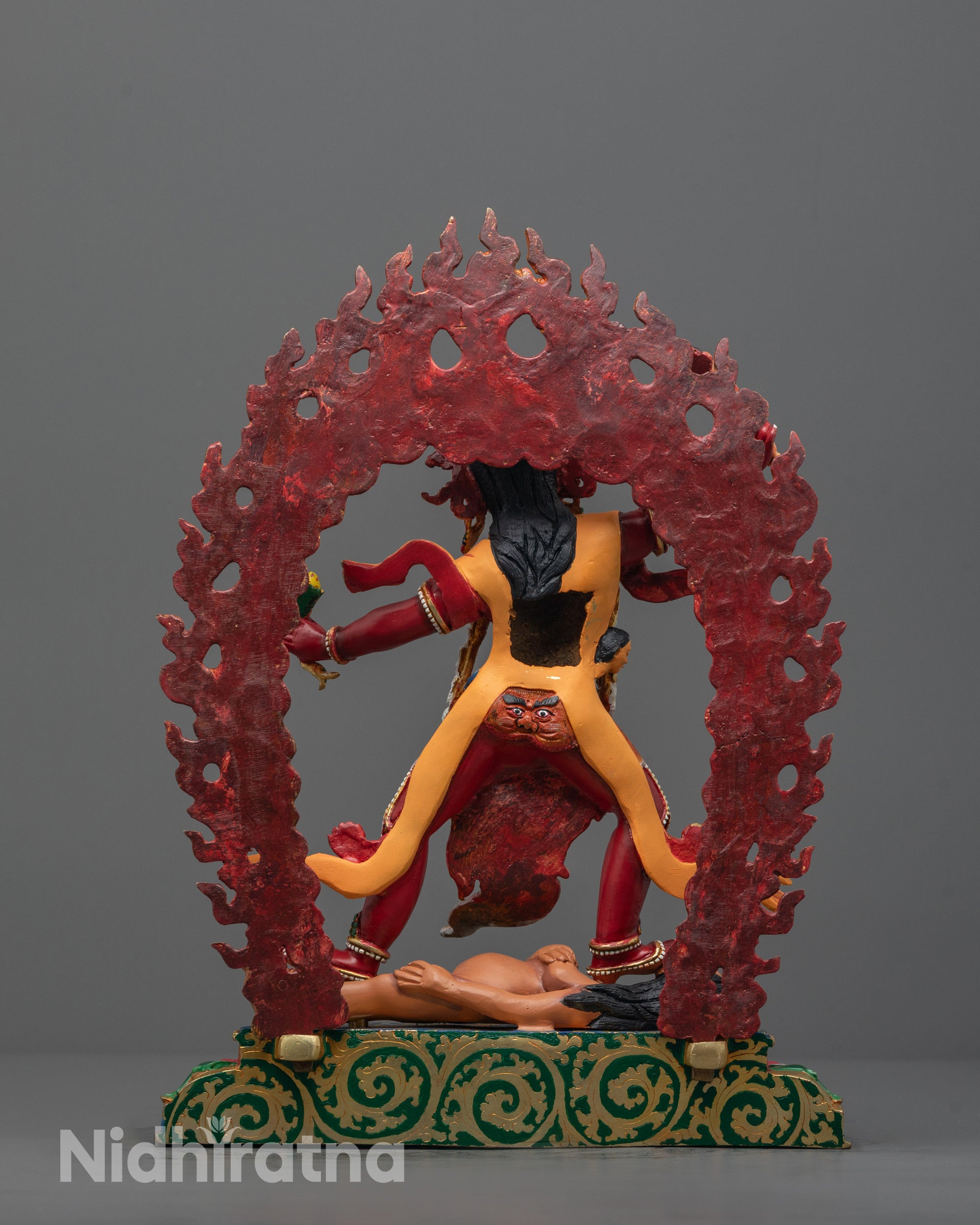 Ekajati, Rahula and Dorje Legpa Statue Set