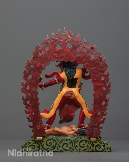 Ekajati, Rahula and Dorje Legpa Statue Set