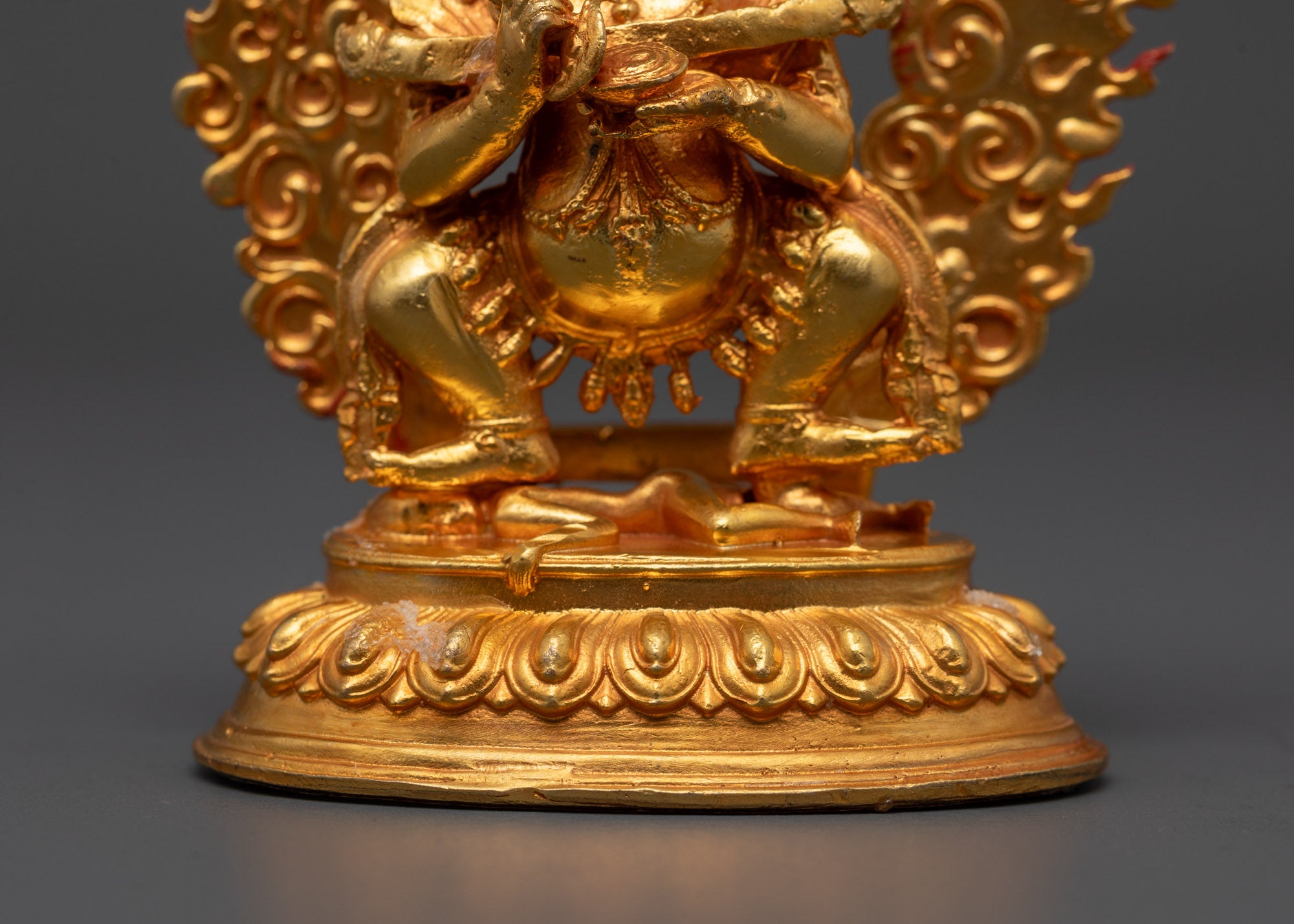 Machine-Made Nepalese Sakya Mahakala Statue | Fierce Buddhist Deity