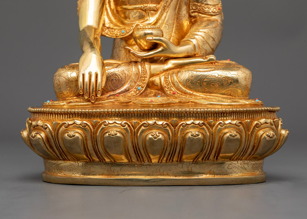 Hand-made Shakyamuni Buddha Statue | Himalayan Sacred Art