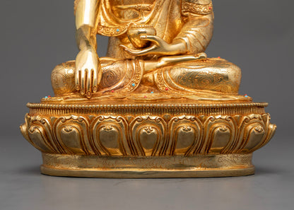 Hand-made Shakyamuni Buddha Statue | Himalayan Sacred Art