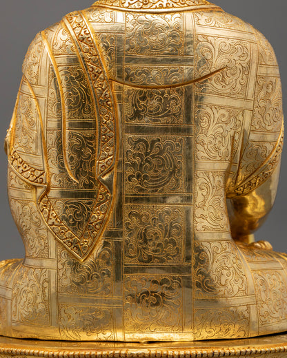 Nepalese Shakyamuni Buddha Statue | Buddhist Artwork