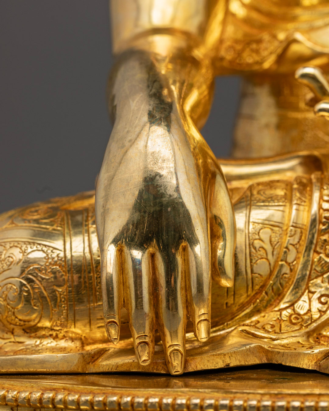 Nepalese Shakyamuni Buddha Statue | Buddhist Artwork