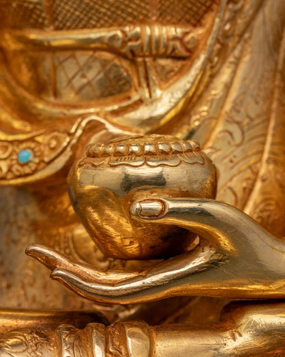 Hand-made Shakyamuni Buddha Statue | Himalayan Sacred Art