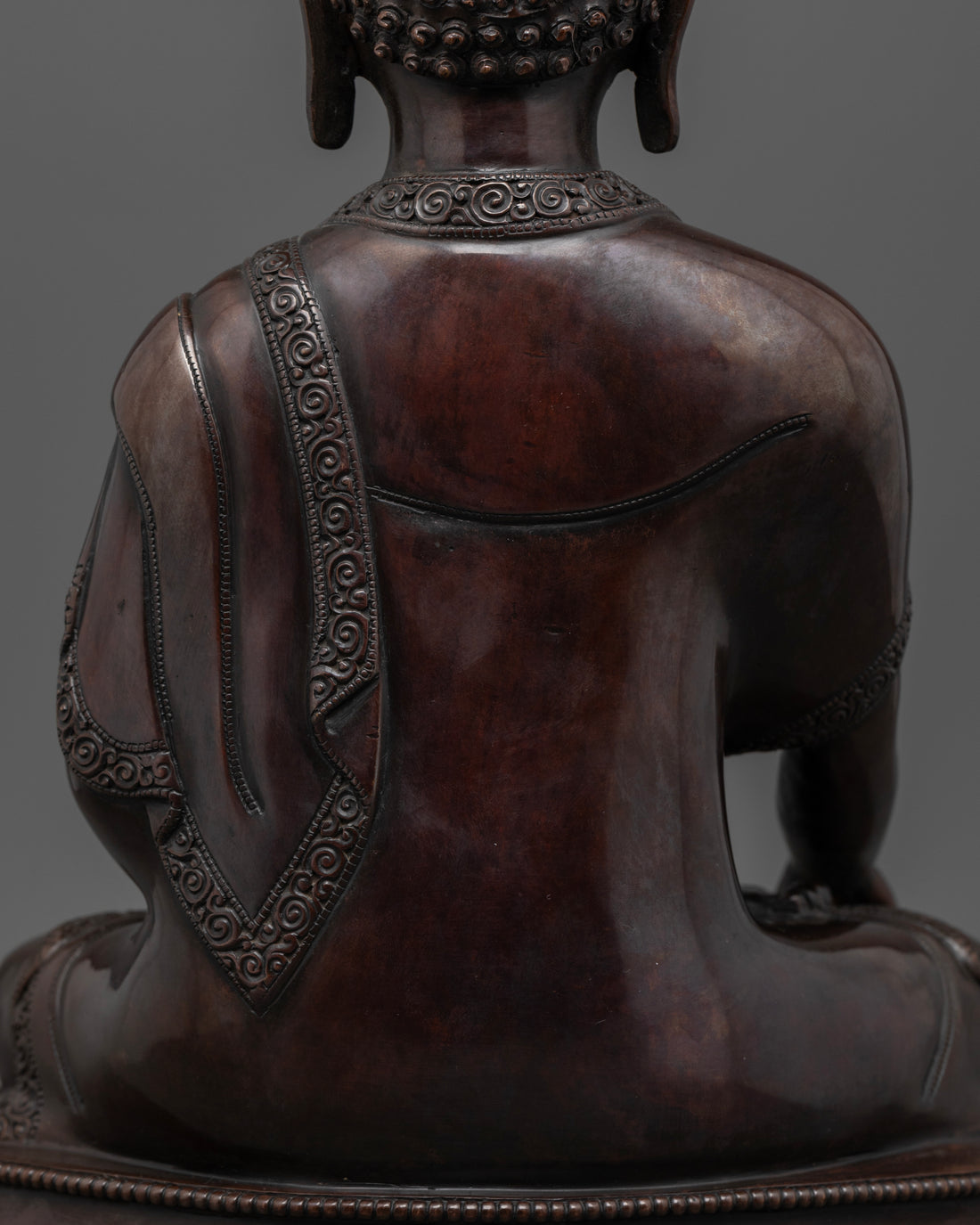 back of buddha statue