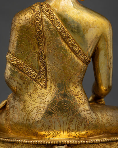Shakyamuni Buddha Copper Statue | Exquisitely Handcrafted In Nepal