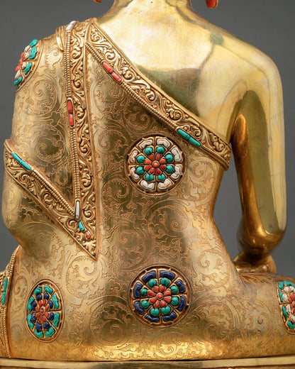 Shakyamuni Buddha Statue | Traditional Newari Craftsmanship