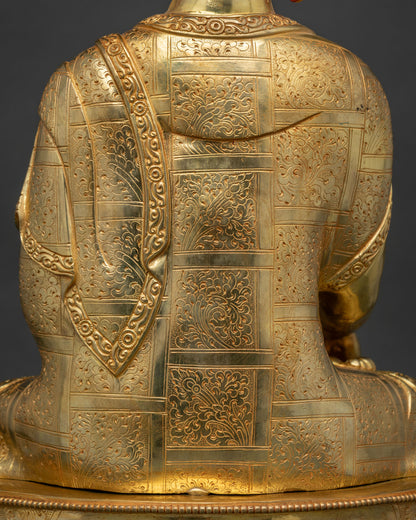 Elegant Shakyamuni Buddha Statue from Nepal | The Awakened One
