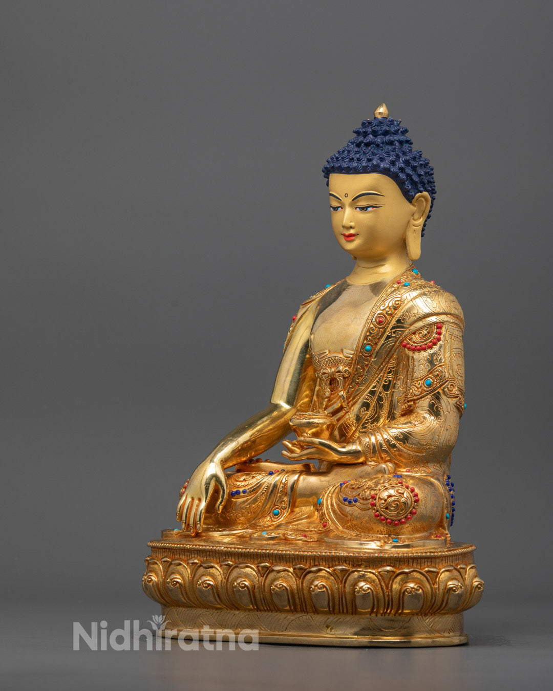 Shakyamuni Buddha Statue from Nepal | Icon of Enlightenment