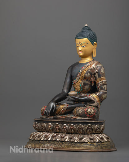 Premium Shakyamuni Buddha Statue | Traditional Buddhist Masterpiece