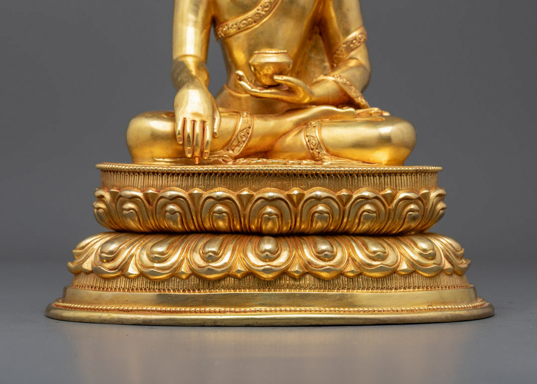 Vajrayana Shakyamuni Buddha Mantra Statue