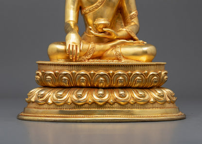 Vajrayana Shakyamuni Buddha Mantra Statue