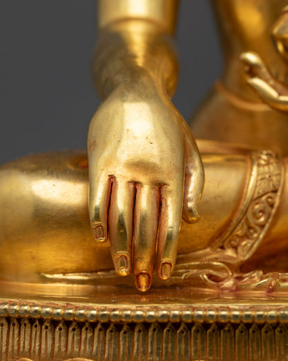 Vajrayana Shakyamuni Buddha Mantra Statue