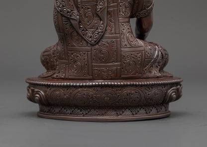 Oxidized Three Buddha Set | Shakyamuni, Amitabha & Medicine Statues
