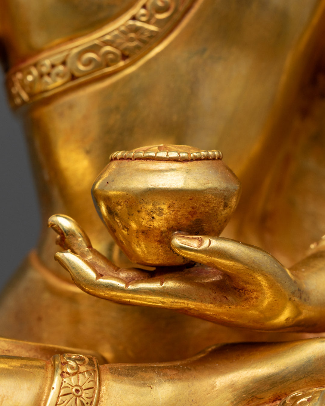 Vajrayana Shakyamuni Buddha Mantra Statue