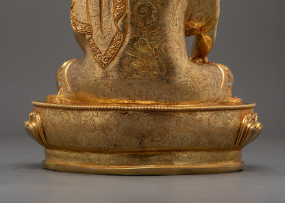 Traditional Nepal Shakyamuni Buddha Statue | Nepalese Art