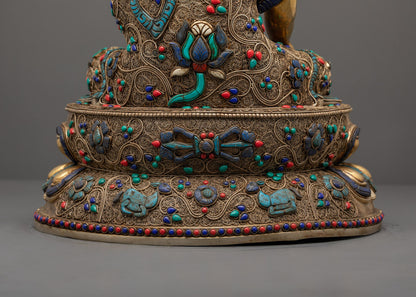 Traditional Shakyamuni Buddha Statue | Authentic Handmade Statue