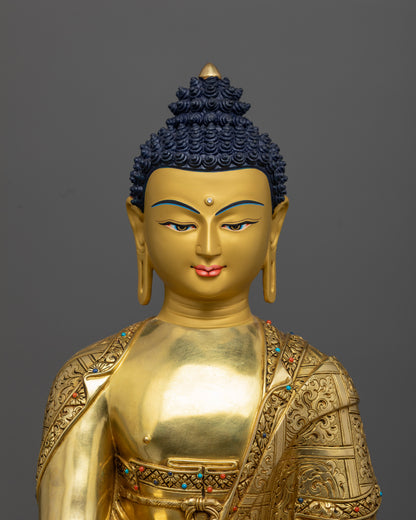 Shakyamuni Buddha Statue | Handcrafted Buddhist Altar