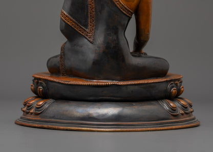 Tibetan Shakyamuni Buddha Sculpture |  Theravāda Buddha of Wisdom