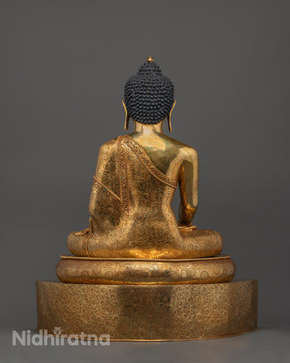 Shakyamuni Buddha Statue | Enlightenment-Inspired Handmade Art