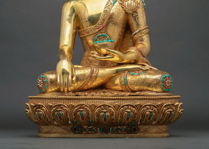 Shakyamuni Buddha Statue | Traditional Newari Craftsmanship