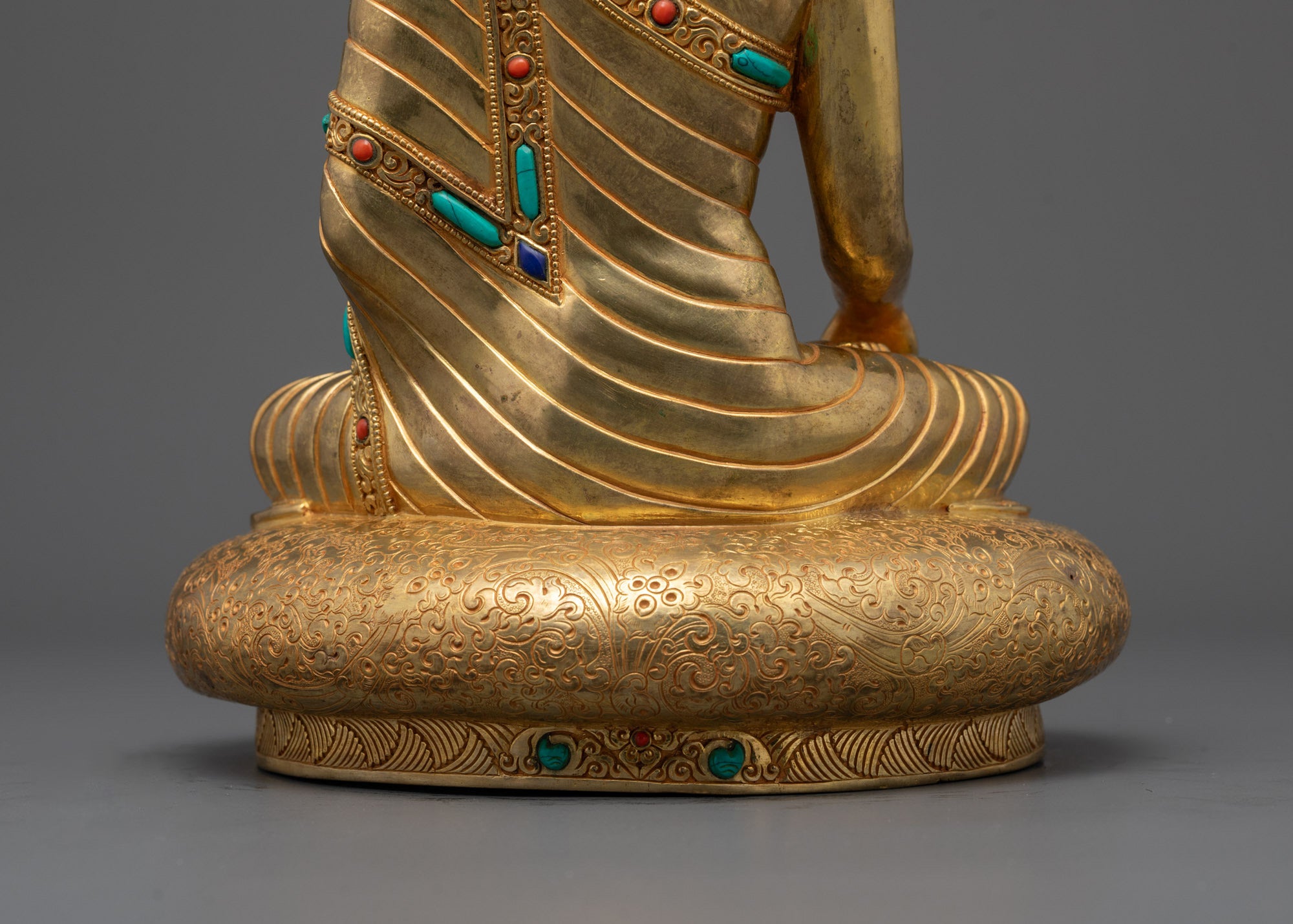 Shakyamuni Buddha Statue | Traditional Himalayan Buddhist Sculpture