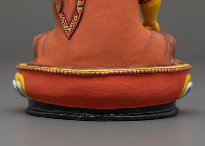 Yellow-Shade Gautam Shakyamuni Buddha Statue | Meditation Statue