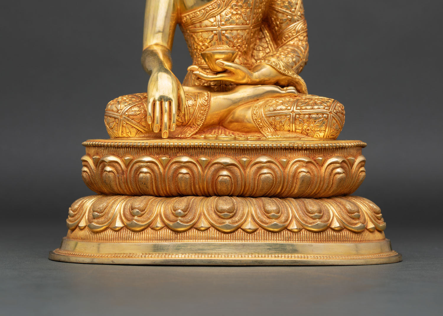 Shakyamuni Buddha | Sacred Meditation Copper Statue from Nepal