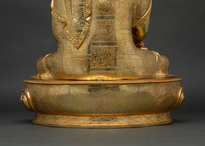 Elegant Shakyamuni Buddha Statue from Nepal | The Awakened One