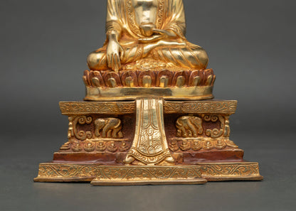 Three Buddha Set Statue | Buddhist Zen-Inspired Altar Art
