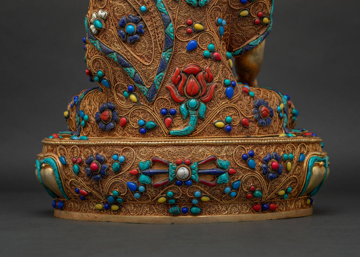 Historical Shakyamuni Buddha Statue – Handcrafted by Master Artisans