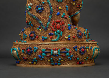 Historical Shakyamuni Buddha Statue – Handcrafted by Master Artisans