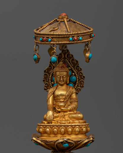 Shakyamuni Buddha on Elephant | Spiritual Feng Shui Decor
