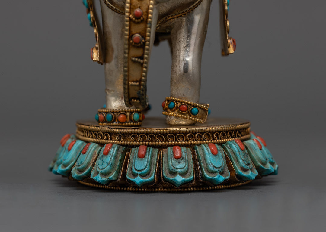 Shakyamuni Buddha on Elephant | Spiritual Feng Shui Decor